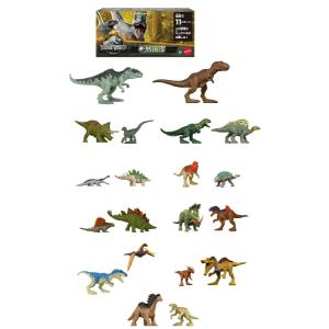 ジュラシック・ワールド　恐竜　フィギュア ジュラシック・ワールド ミニフィギュアセット お片付けボックス付き
