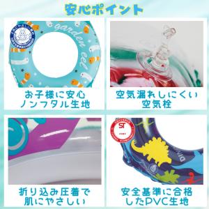 足抜き浮き輪 55cm ジンベイザメ ジンベエ...の詳細画像5
