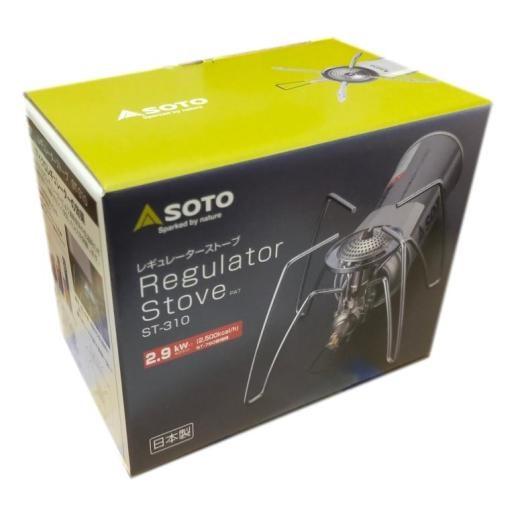 SOTO レギュレーターストーブ 収納ポーチ付 シングルバーナー 新富士バーナー ST-310
