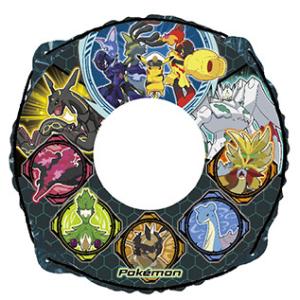 ポケモン うきわ 70cm AHE-70L イガラシ 子供用 浮き輪 ロープ付き