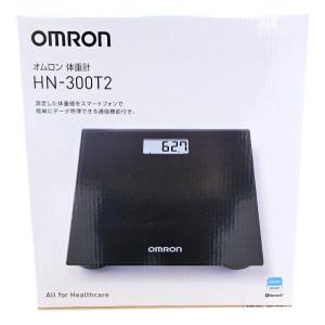 オムロン 体重計 ブラック HN-300T2-JBK OMRON
