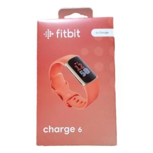 Fitbit Charge 6 Coral/Champagne Goldの商品画像