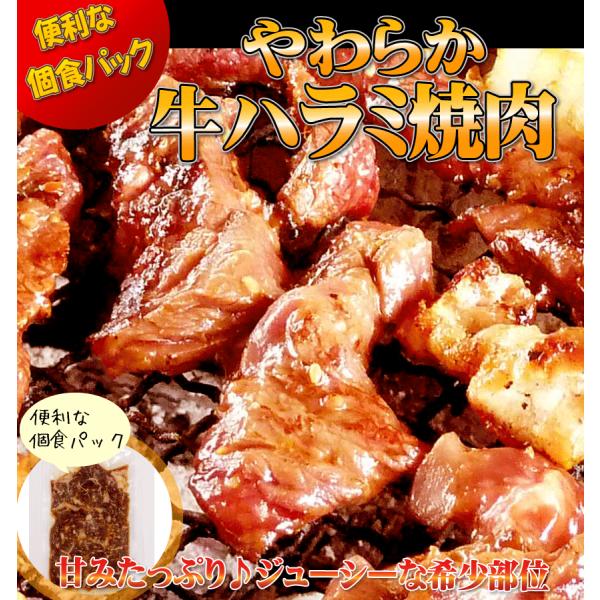 訳あり 焼肉 牛 ハラミ 味付 肉 約200g (豪州 NZ産) | わけあり 牛肉 バーベキュー ...