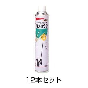 ハチダウン 730ml 12本入り スズメバチ アシナガバチ 蜂の巣 駆除 スプレー