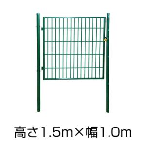 簡単 門扉 片開き 1500 フェンス diy