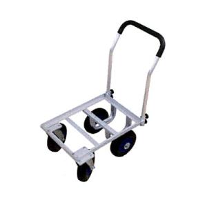 アルミ製 ハウスカー コンテナ1個積み 前輪自在 ノーパンクタイヤ