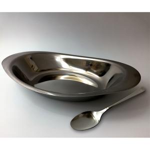 イケダ 名入れ カレー皿 大 18-8ステンレス IKD : 新潟キッチン - 通販