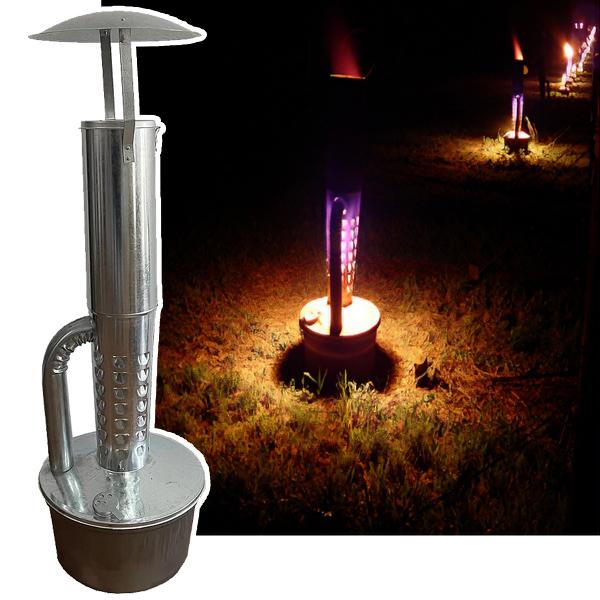 果樹園 凍霜害 対策 霜よけ用オイルヒーター