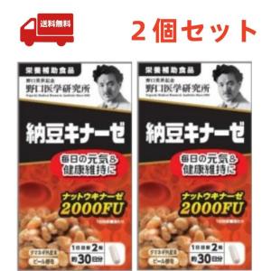 野口医学研究所 納豆キナーゼHQ 約30日分 (120粒) 栄養補助食品