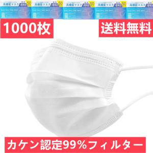 送料無料　50枚入り*20箱　1000枚　高品質 不織布マスク 50枚入り