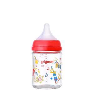 母乳実感哺乳びん ガラス160ml(Music...の詳細画像1