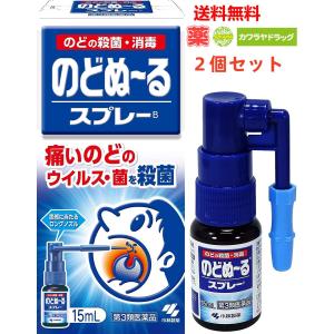 2個セット 小林製薬 のどぬ〜るスプレー 15mL ×2個セット【第3類医薬品】｜KAWARAYAヤフーショッピング店