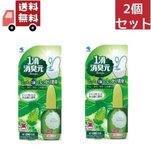 2個セット １滴消臭元 ウォータリーグリーン 20ml×2個セット【小林製薬/強力消臭】