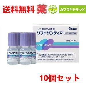 10個セット【第3類医薬品】参天製薬 人口涙液型点眼剤 ソフト