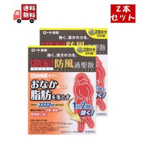 2個セット 第２類医薬品 和漢箋 新・ロート防風通聖散錠T(224錠)×2個セット