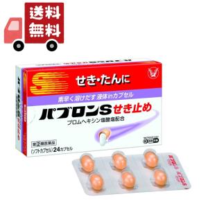 【指定第2類医薬品】 パブロンSせき止め 24カプセル 大正製薬｜KAWARAYAヤフーショッピング店