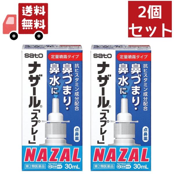 2個セット【第2類医薬品】ナザールスプレー  30ml
