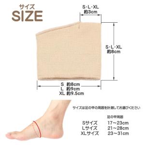中足骨パッド 中足骨サポーター 大きいサイズ ...の詳細画像3