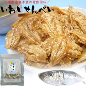酒の肴 珍味 いわしせんべい お試しサイズ 人気の小魚カルシウム煎餅 おつまみ珍味にも