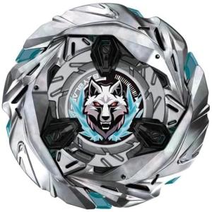 BEYBLADE X ベイブレードX 【単品】シルバーウルフ 3-80FBのみ (UX-08封入品)(簡易包装) 単品 [ベイコード付属] ※ワインダーランチャーは付属しません