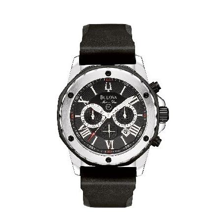 ブローバ/Bulova メンズ時計 Men&apos;s 98B127 Marine Star Black D...