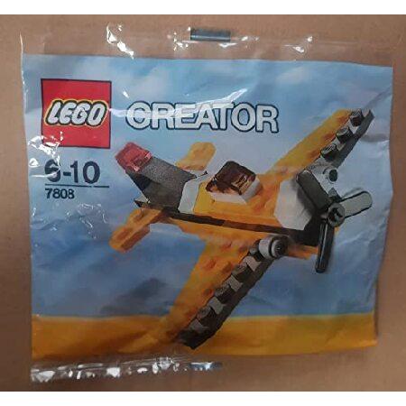 LEGO Creator: イエロー 飛行機 セット 7808 袋詰め