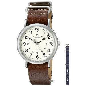 Timexユニセックスtwg012500qmウィークエンダーWatch with 2つの交換可能なバ...