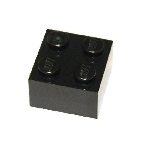 LEGO パーツとピース：2 x 2 ブロック。 d. 50 Pieces ブラック 43237-6...