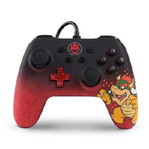 PowerA Wired Controller for Nintendo Switch - Bowser, Gamepad, Game controller, Wired controller, Officially licensed｜kyaju