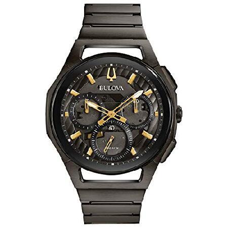 Bulova メンズウォッチ, グレー, クロノグラフ、自動巻き腕時計。