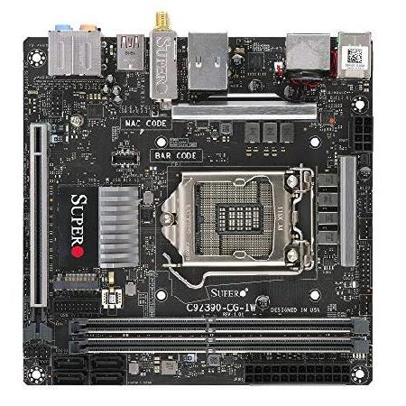 SuperO C9Z390-CG-IW Mini-ITX ゲーミングマザーボード Intel Z39...