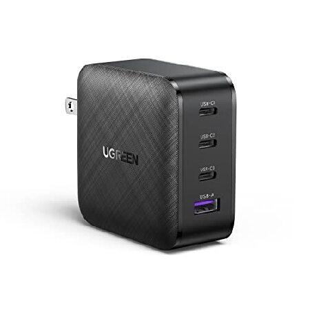 UGREEN 急速充電器 65W PD 4ポート USB-C充電器 GaN 窒化ガリウム採用 USB...