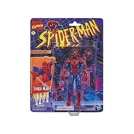 スパイダーマン マーベルレジェンド レトロコレクション ウェーブ1 フィギュア 6体セット