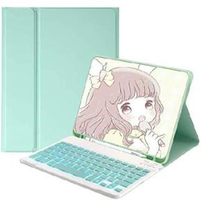 Backlit Keyboard Case for iPad Air 5th Generation Air 4th Gen 10.9 inch, Color Key Cap Wireless Bluetooth Keyboard Cute Ultra Thin Light Flip Smart Co｜kyaju