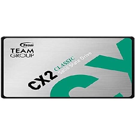 Team 2TB CX2 SATA III 3D TLC 2.5インチ SSD 内蔵ソリッドステート...