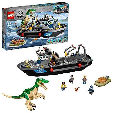 LEGO Jurassic World Baryonyx Dinosaur Boat Escape ...
