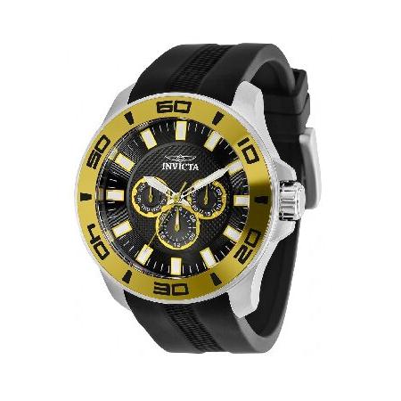 Invicta Men&apos;s Pro Diver 35744 Yellow Bezel 50MM St...