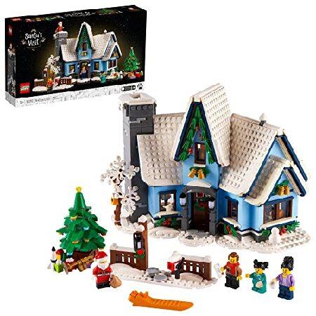 LEGO Santa’s Visit 10293 Building Kit; A Festive B...