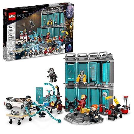 LEGO Marvel Iron Man Armory, Buildable Toy, 76216 ...