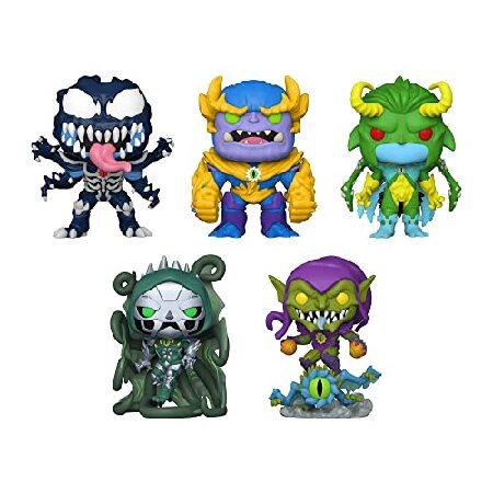 Funko Pop! マーベル モンスターハンター 5個セット - ヴェノム、ドクタードゥーム、グリ...