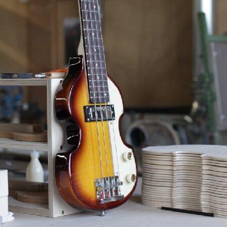 Hofner, 4-String Electric Upright Bass, Brown HOF-...