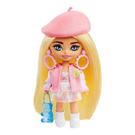 Barbie Extra Mini Minis Doll with Blonde Hair, Ber...