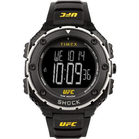 Timex UFC Men&apos;s Shock Oversize 50mm Watch - Black ...