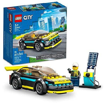 LEGO City Electric Sports Car 60383, Toy for 5 Plu...