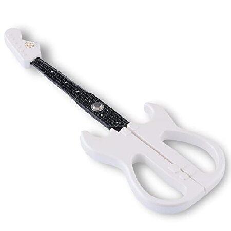 Stratocaster Electric Guitar Scissors with Stand a...