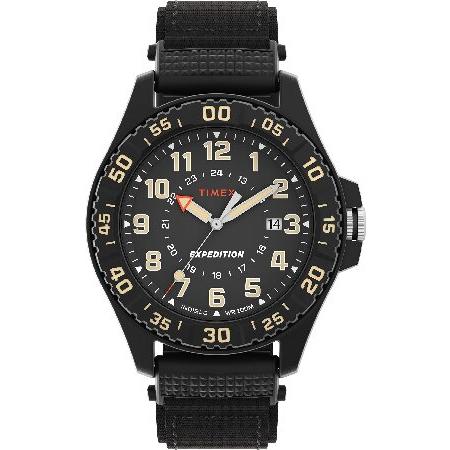 Timex Men&apos;s Camper 42mm Watch - Orange Strap Black...