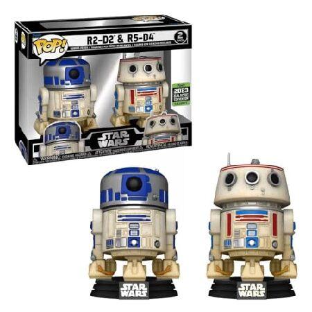 Funko POP! スターウォーズ セレブレーション 2023 R2-D2 R5-D4 ビニールボ...