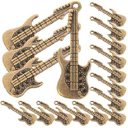 STOBOK 50pcs Guitar Pendant Guitar Charms Guitar B...