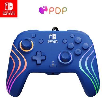 PDP Afterglow Wave Wired Controller: Blue for Nint...