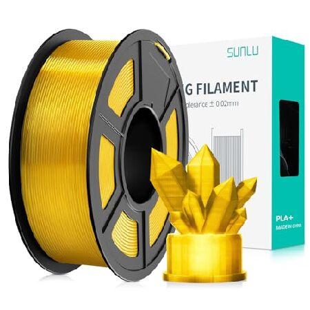 SUNLU 3Dプリンターフィラメント PLA Plus 1.75mm SUNLU きれいに巻かれた...